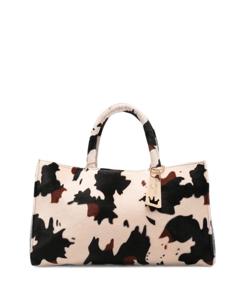 La Milanesa Black Handbag Pony Hair "Michela"
