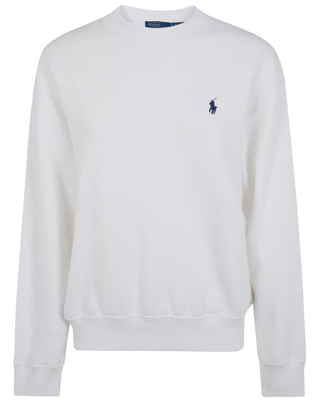 Polo Ralph Lauren White Sweatshirt Fleece