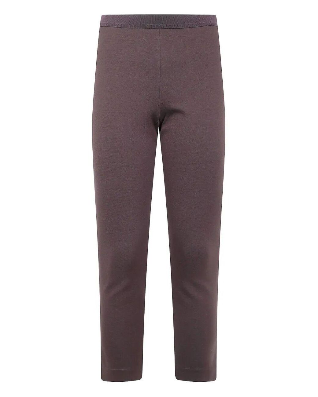Liviana Conti Purple Leggings Trousers