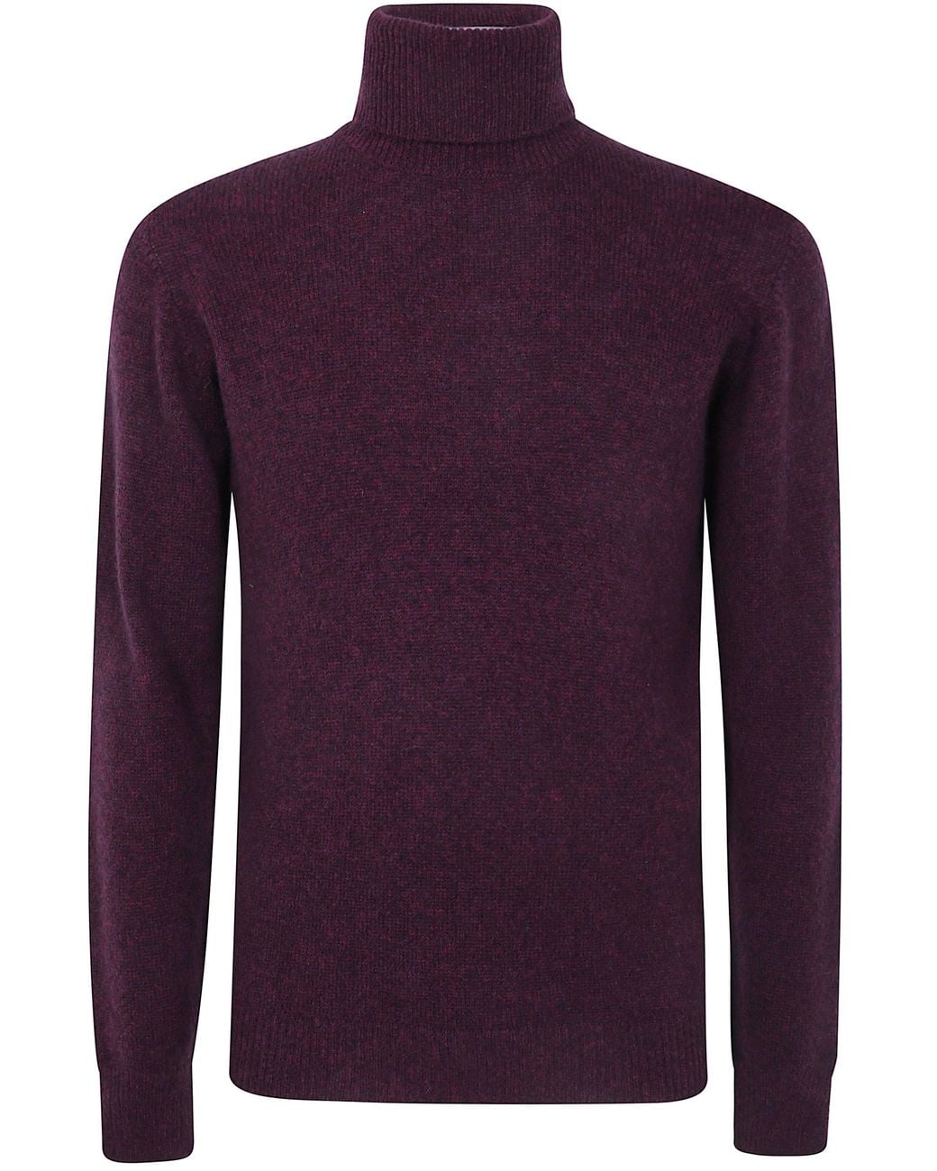 Nuur Purple Sweater Long Sleeves "Turtle Neck" for men