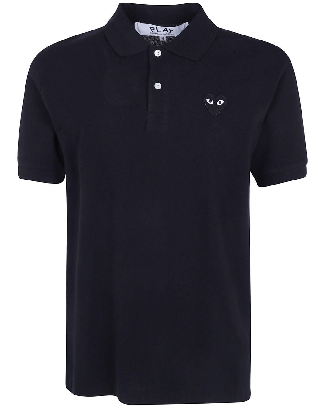 COMME DES GARÇONS PLAY Blue T-Shirt Emblem Knit