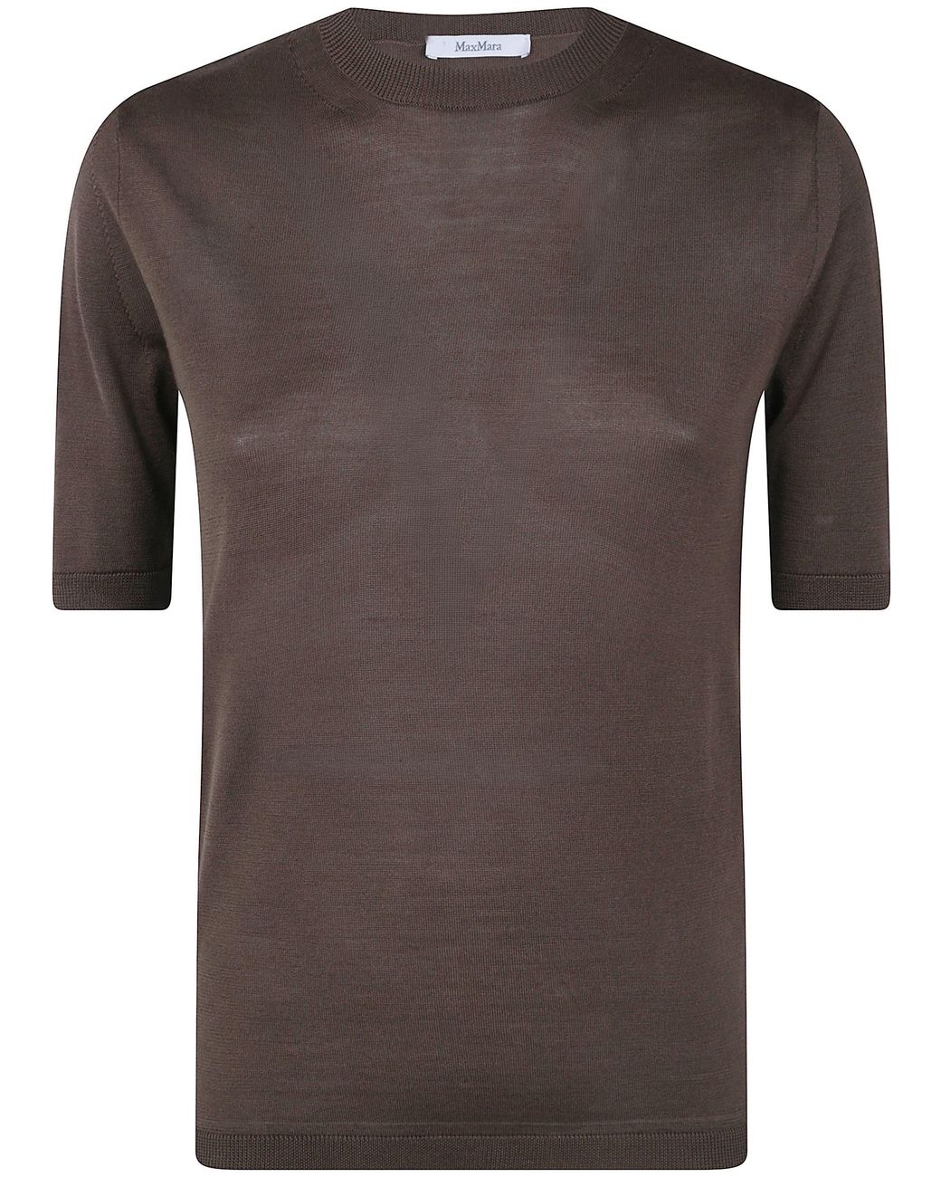 Max Mara Brown Sweater Classic "Mxm Aceti"
