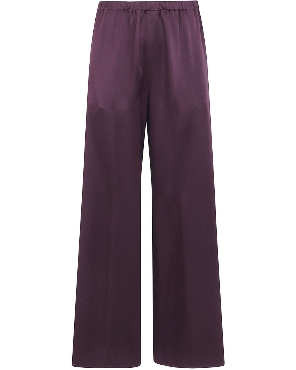 Antonelli Purple Wide Leg Trousers "Shiller"