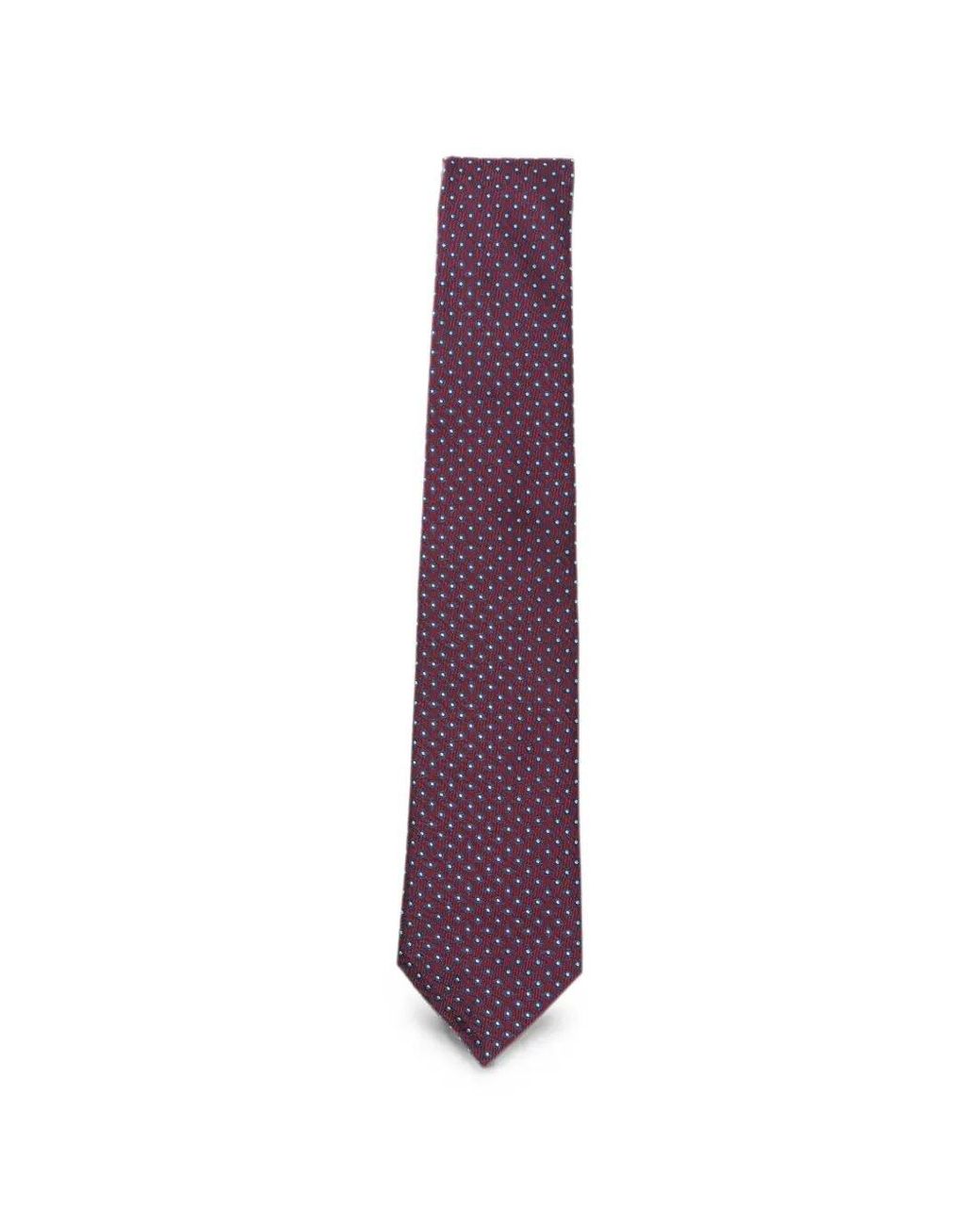 Emporio Armani Purple Fancy Classic Tie for men