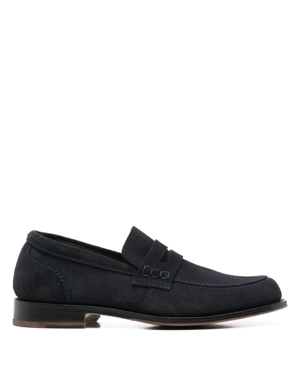 Tricker's Black Connaught Loafer for men