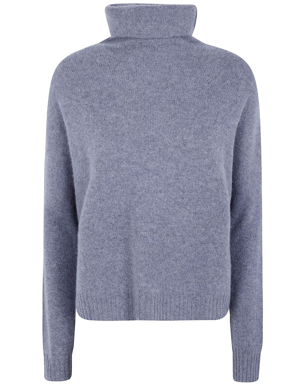 Kujten Blue Sweater Turtle Neck "Tila"