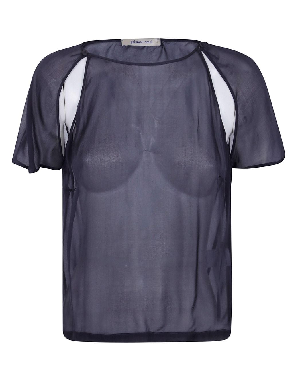 Paloma Wool Blue Top Silk "Lira"