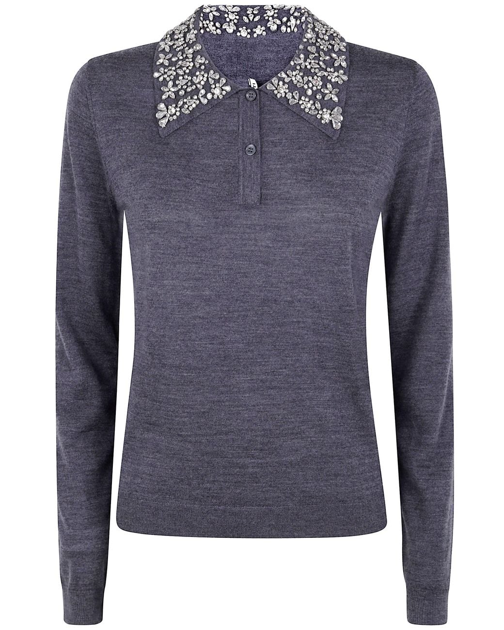 Liviana Conti Gray 'Fabienne' Sweater