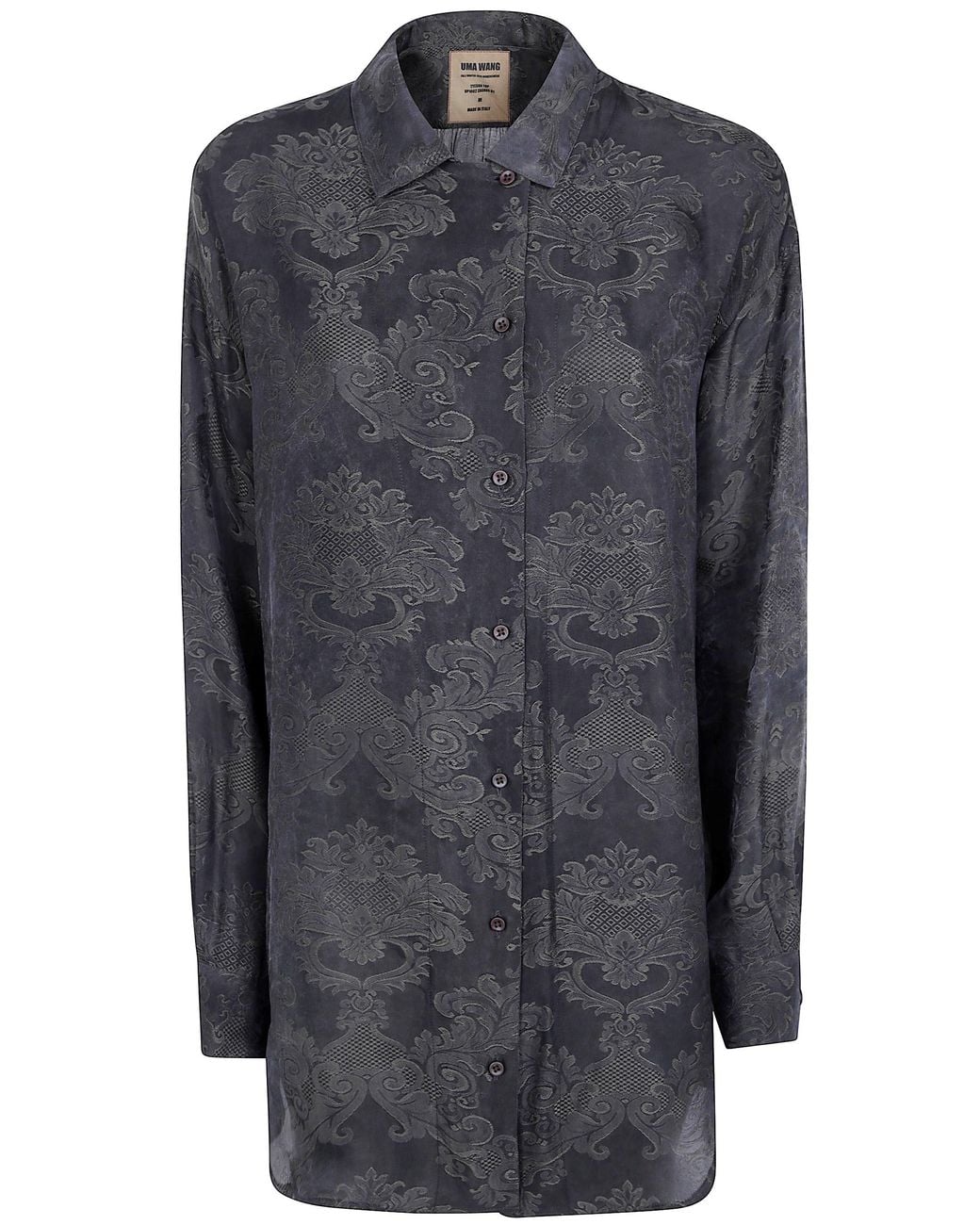 Uma Wang Gray "Tyesha" Top