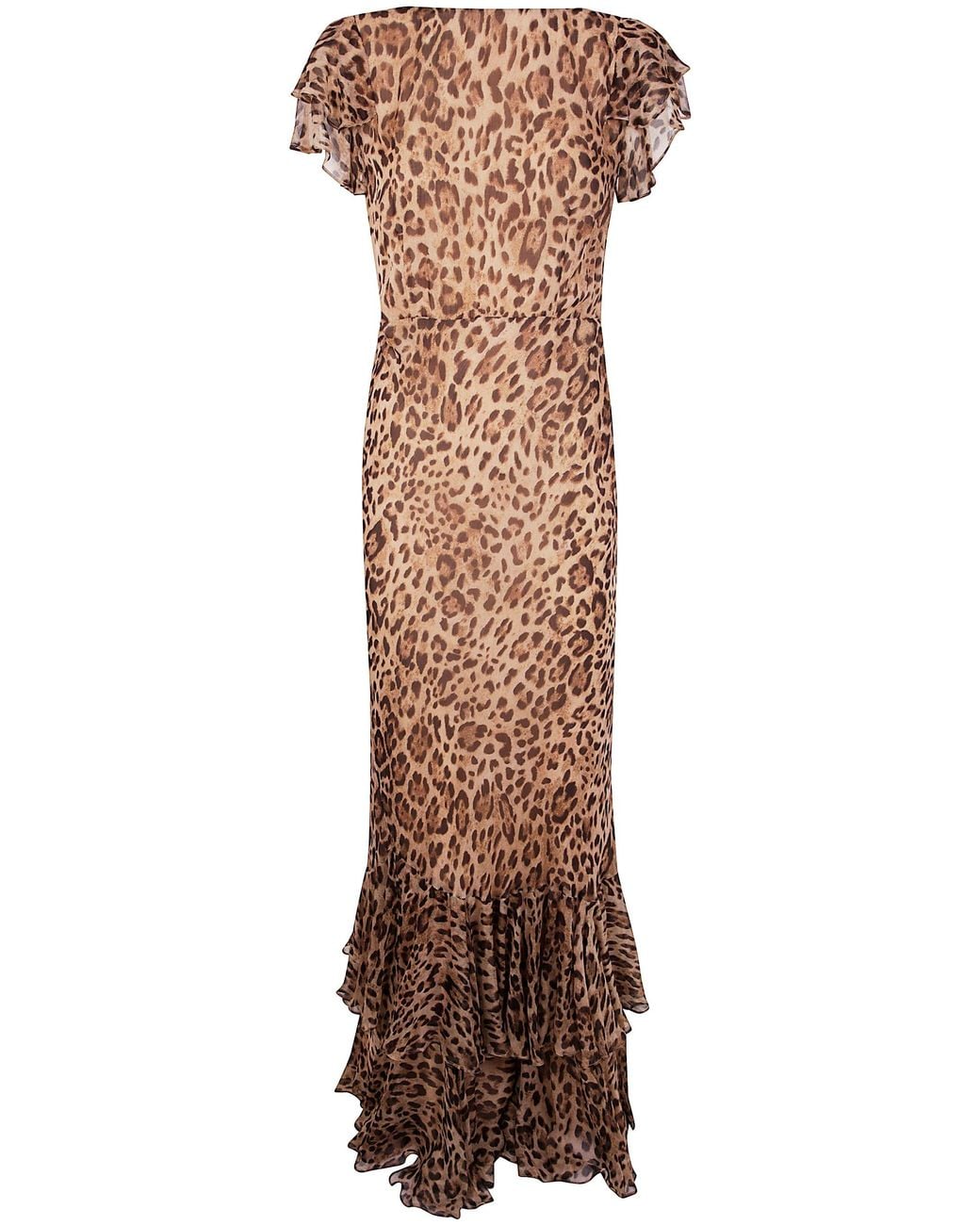 Rixo Brown "Ordinia" Dress Mila Leopard