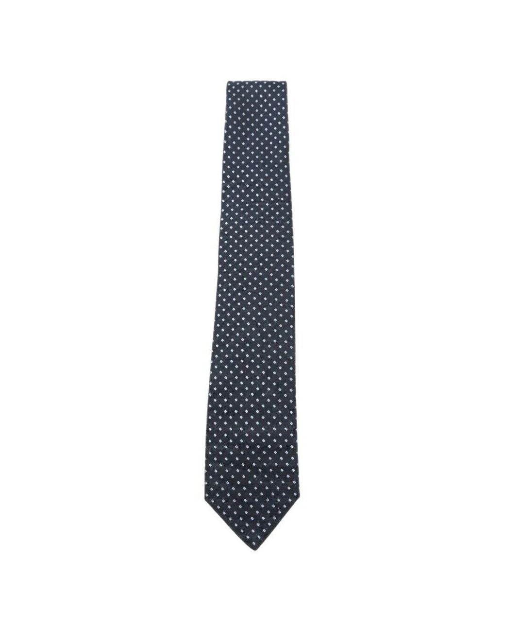 Barba Napoli Blue Tie Polka Dot Classic 7,5 Tie for men