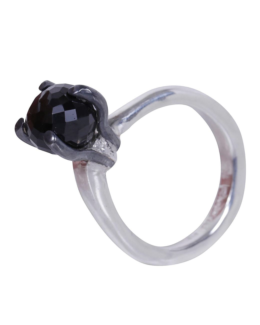 Rosa Maria Metallic Ring Stone "Yoko"