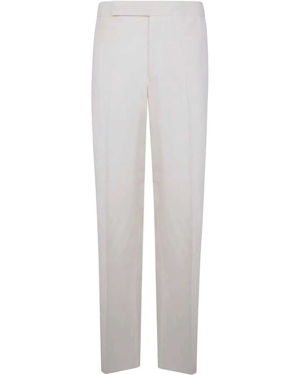 Lardini White Attitude Trousers for men