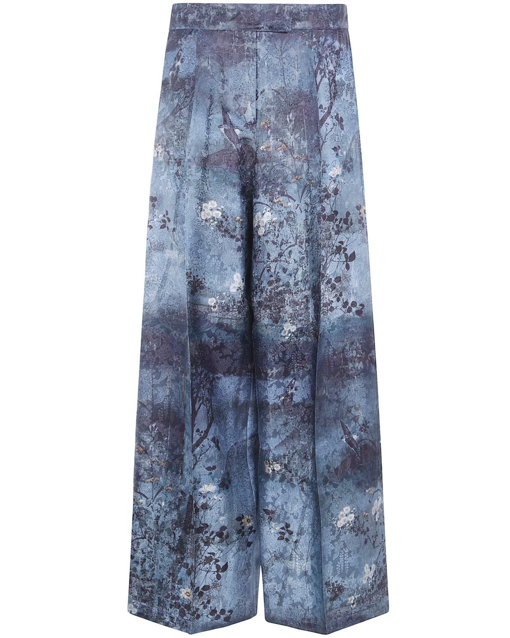 Pierre Louis Mascia Blue Trousers Viscose "Jp"