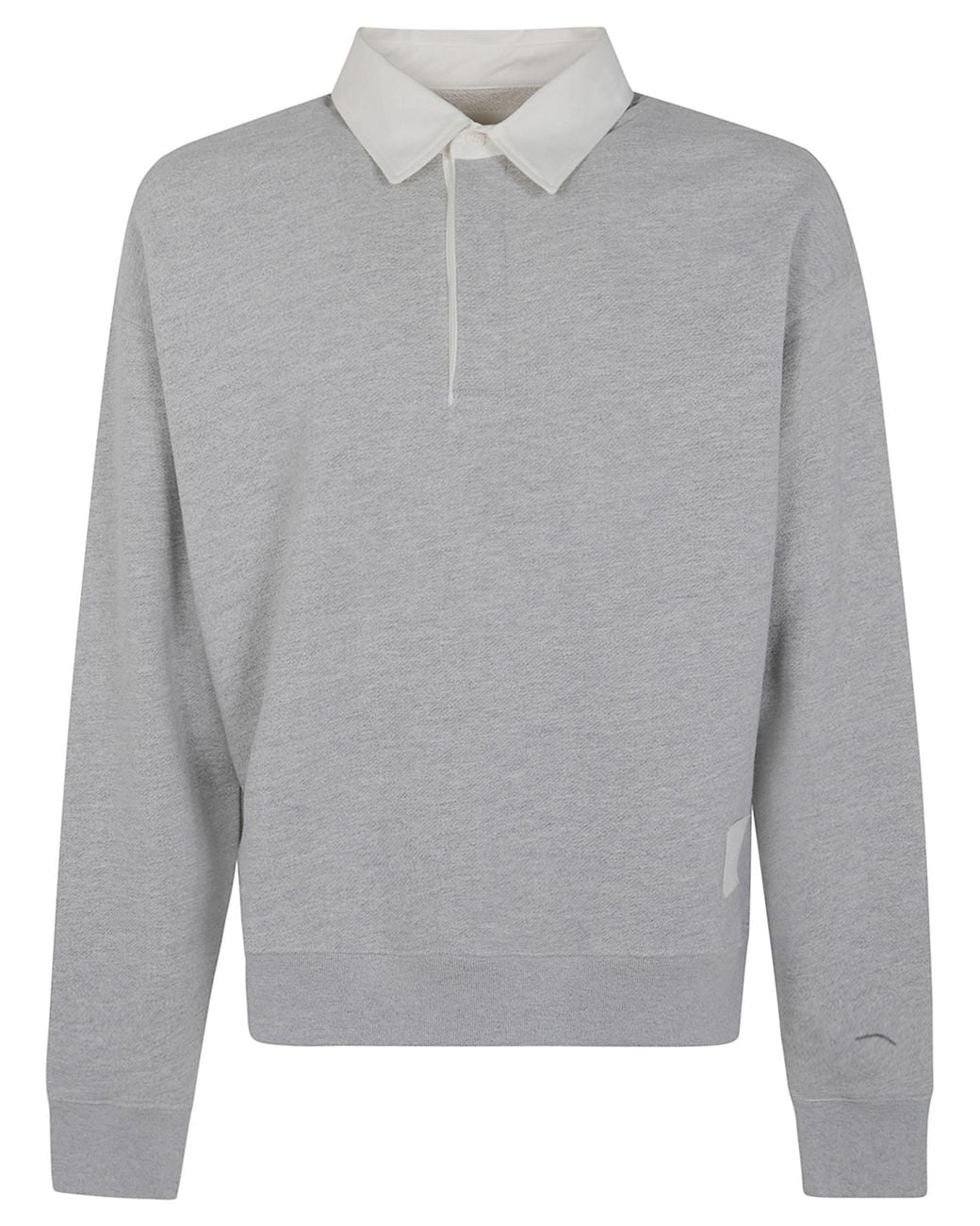 Woc Gray Sweater Polo Neck "Lincoln" for men