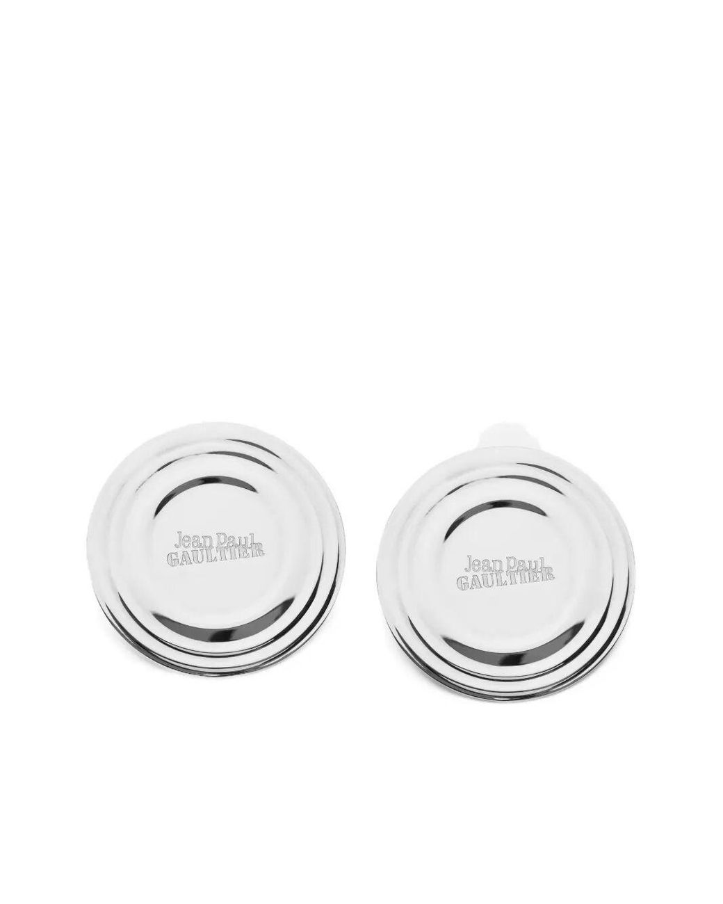 Jean Paul Gaultier White "Conserve" Earrings
