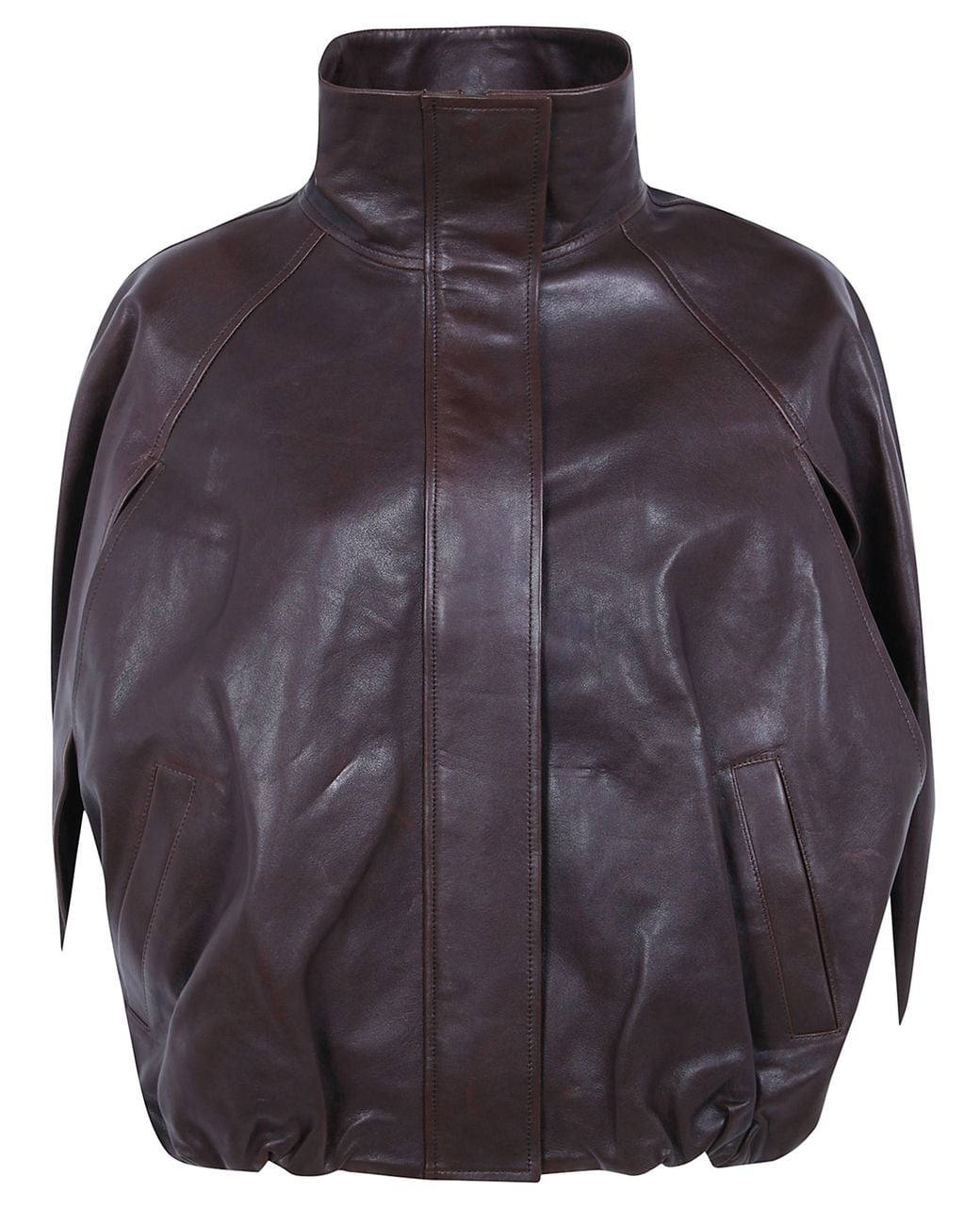 Jonathan Simkhai Gray Cape Jacket "Jada"
