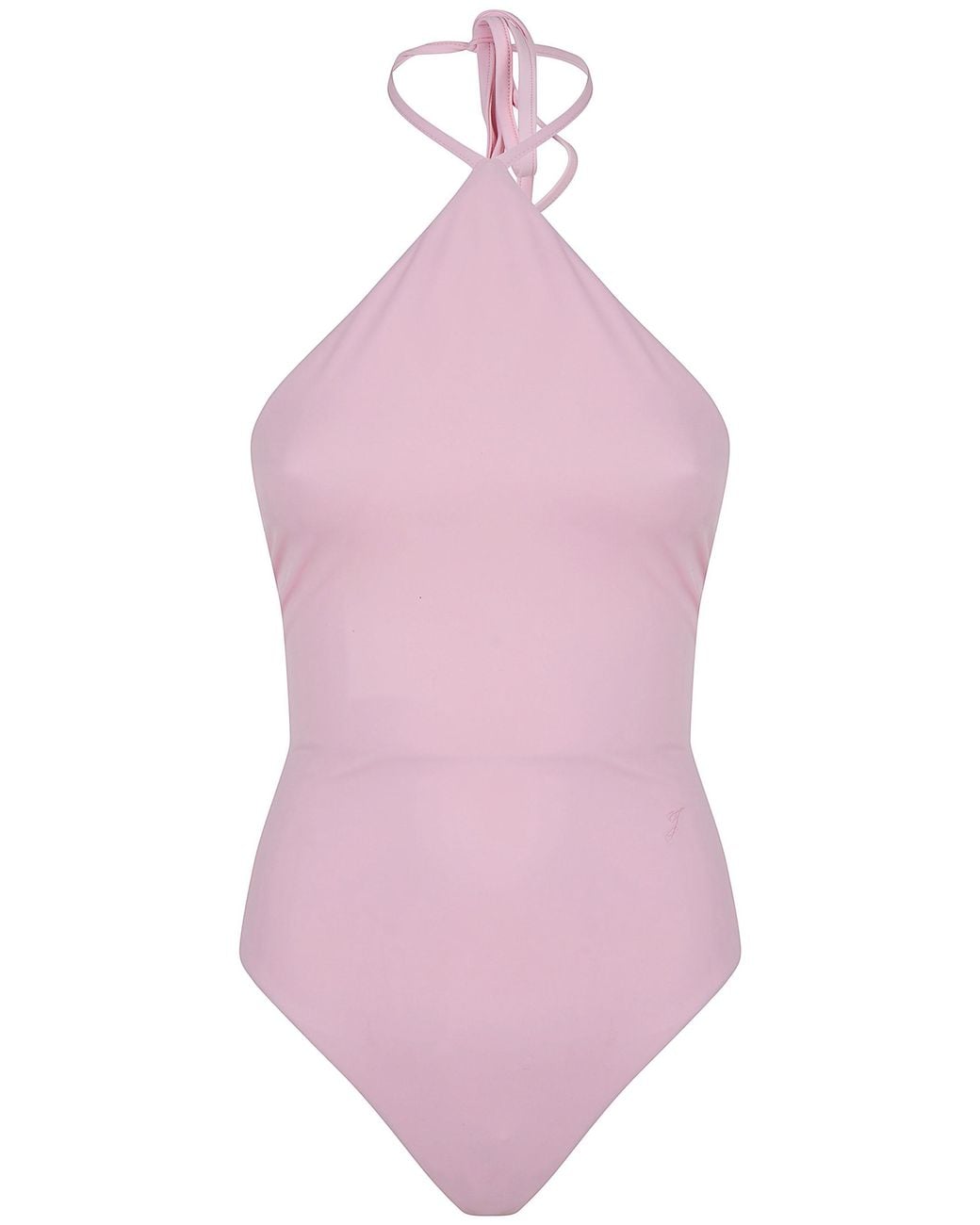 Jacquemus Pink Le Maillot Bastide One Piece