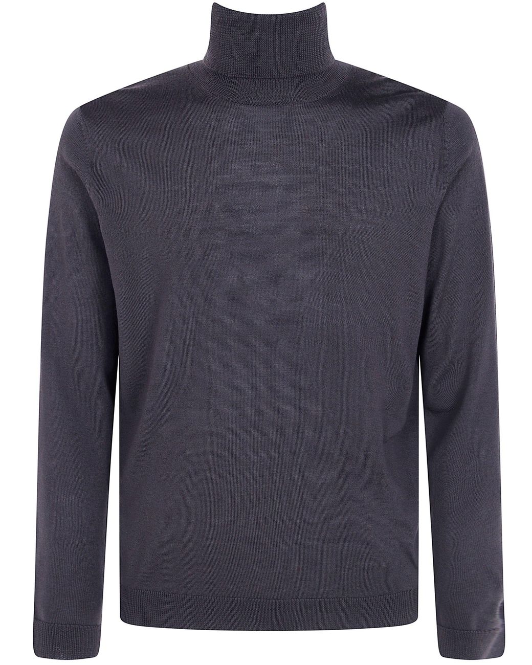Nuur Blue Sweater Turtle Neck "Long Sleeves" for men