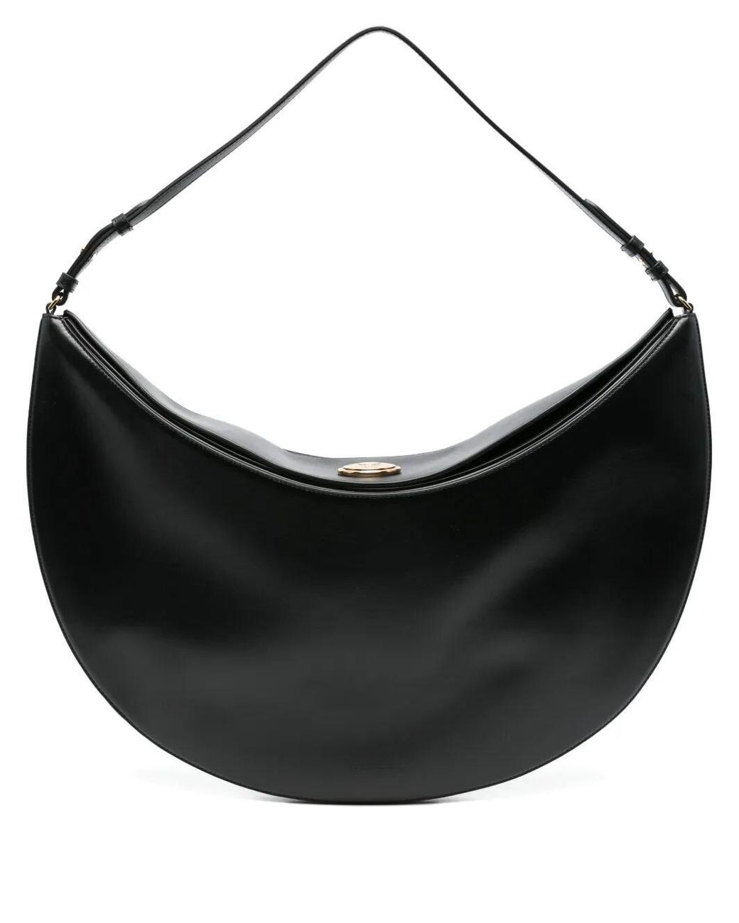 Jacquemus Black Hobo Bag Ovalo