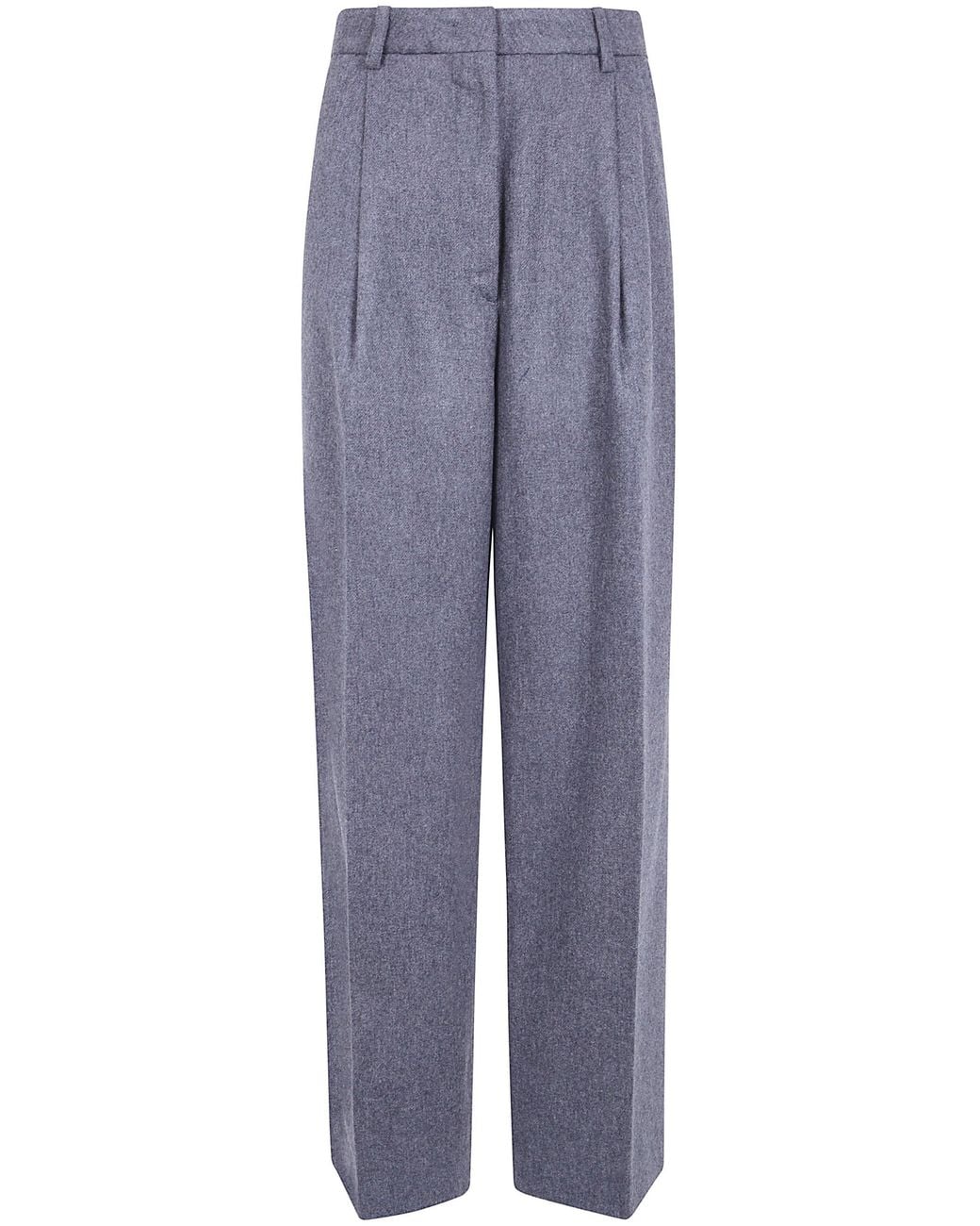 Thelatest Blue Wide-Leg Trousers "E-Axel"