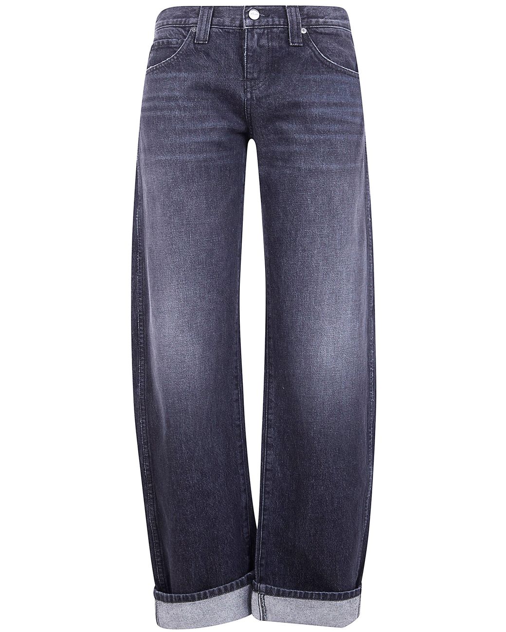 Khaite Blue "Karo" Wide Leg Jeans