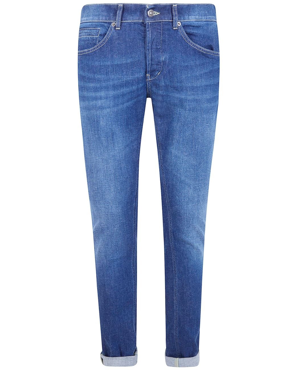 Dondup Blue 5 Pockets Stretch Skinny "George" Jeans for men