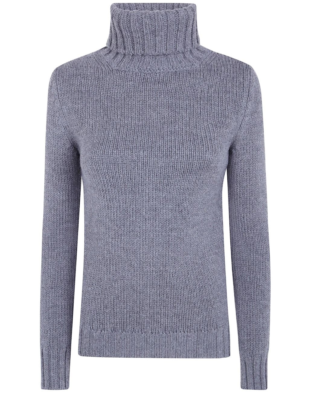 Base London Blue Sweater Turtleneck "B8565"