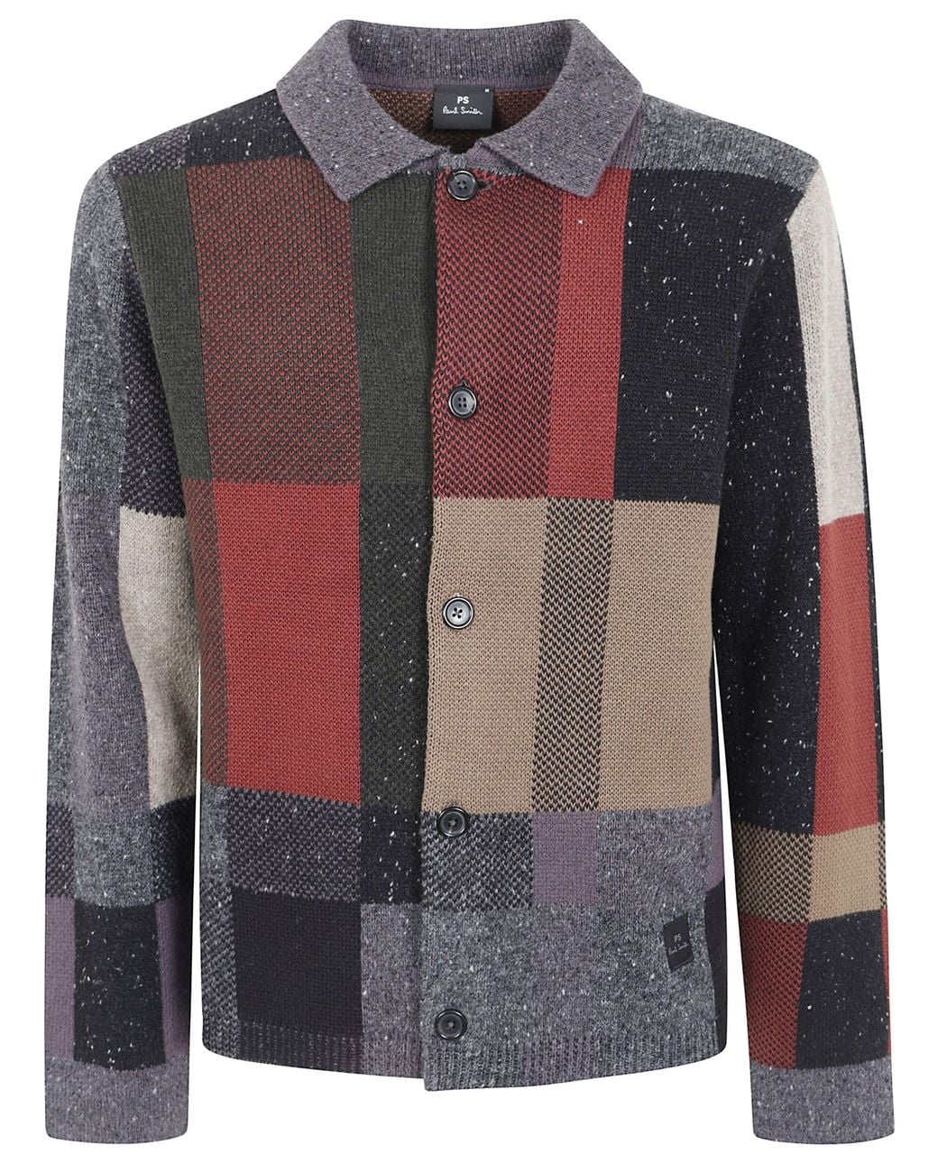Paul Smith Black Ps Paul Smith Cardigan Button Thru for men