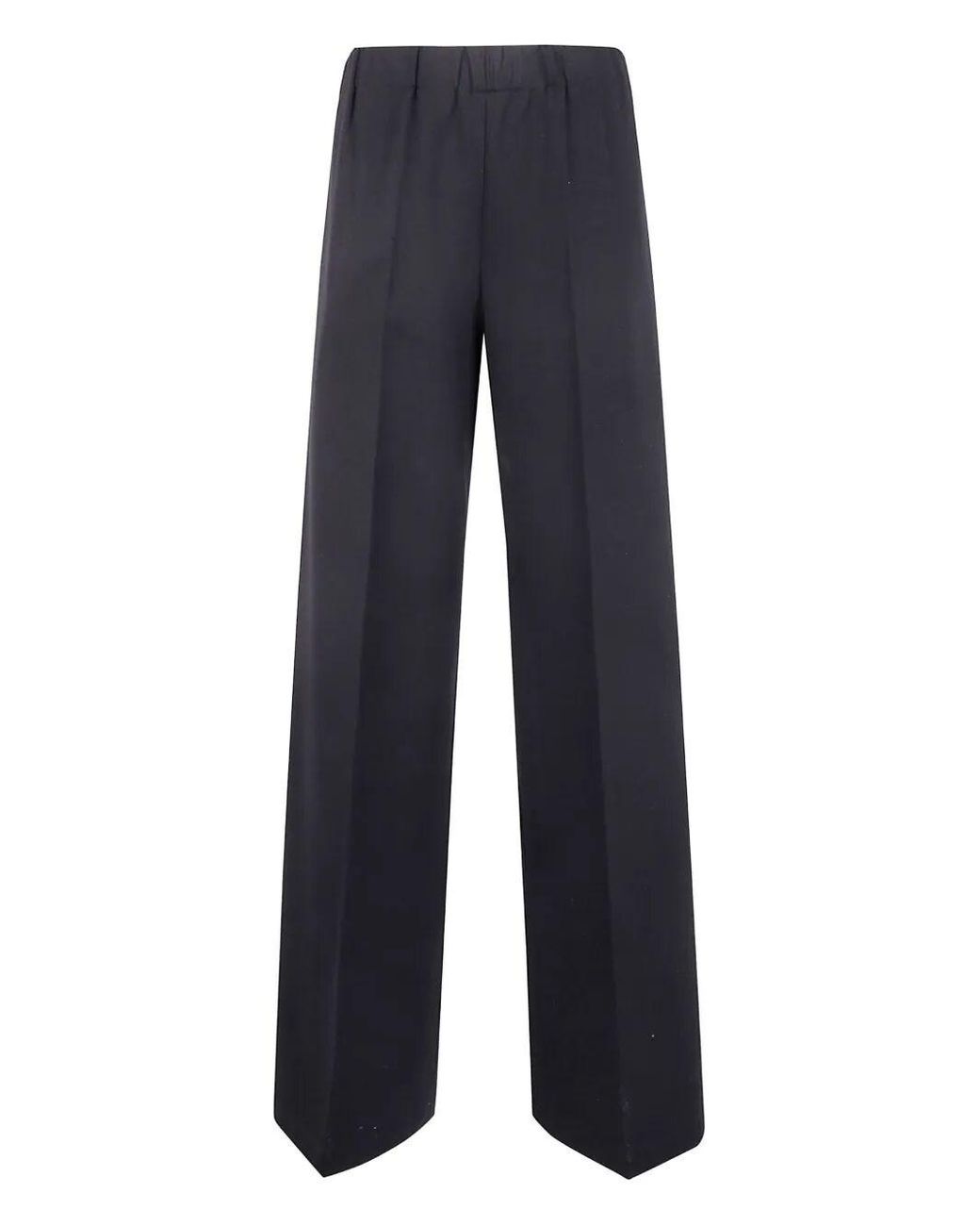 Liviana Conti Blue Ethan Wide Jersey Trousers