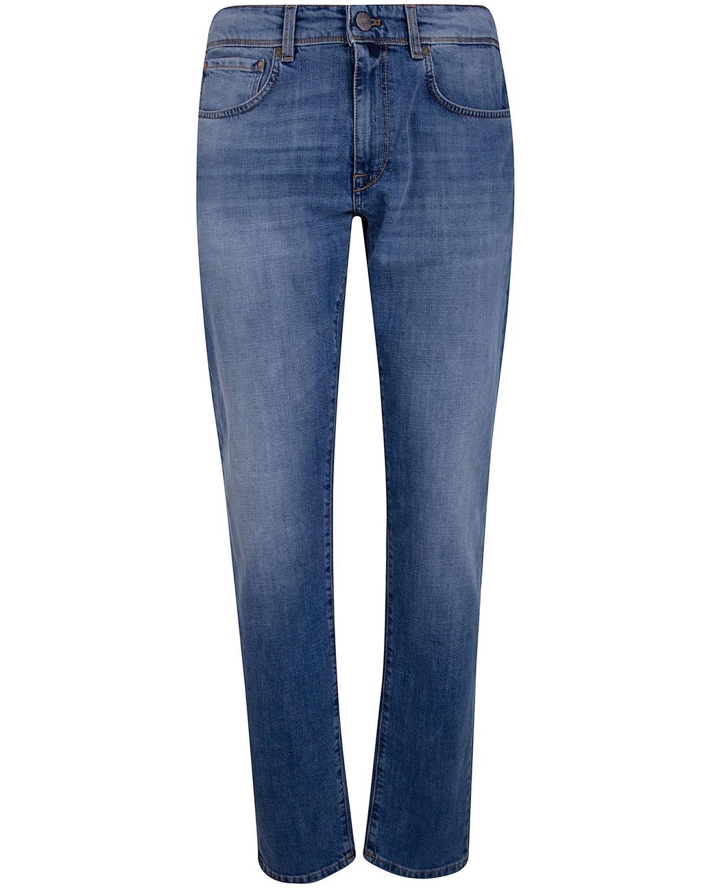 Incotex Blue Classic Jeans for men