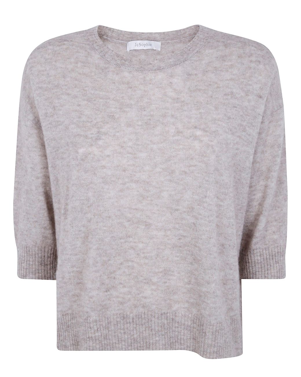 JC Sophie Gray Sweater Short Sleeves "Polina"