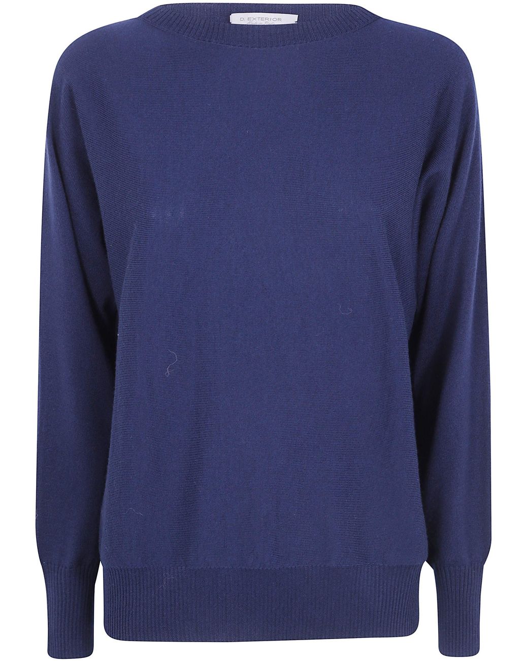 D.exterior Blue D. Exterior Sweater Merino Round Neck "63290 17Blu"