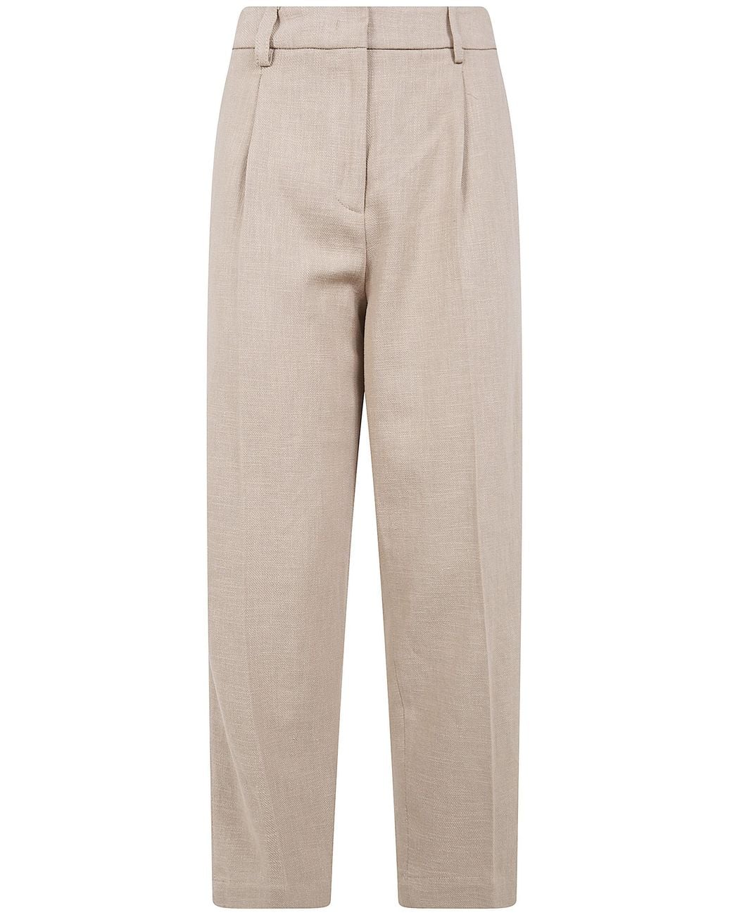 DR. HOPE Natural Elastic Waist Trousers