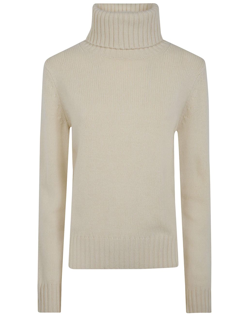 Polo Ralph Lauren White Sweater Long Sleeves "Relaxed Long Sleeves Pullover"