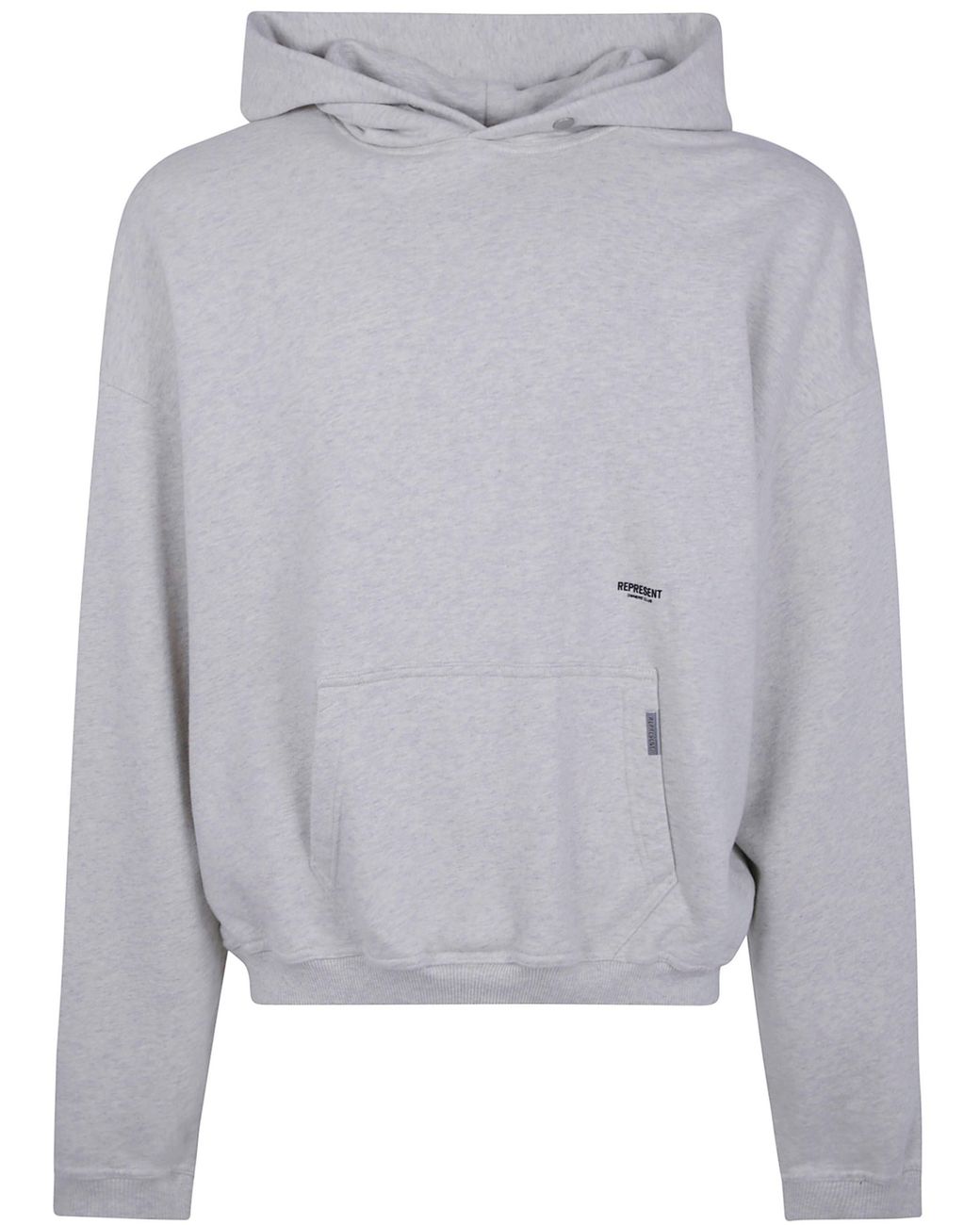 Represent Gray "Micro Owners Club" Hoodie for men