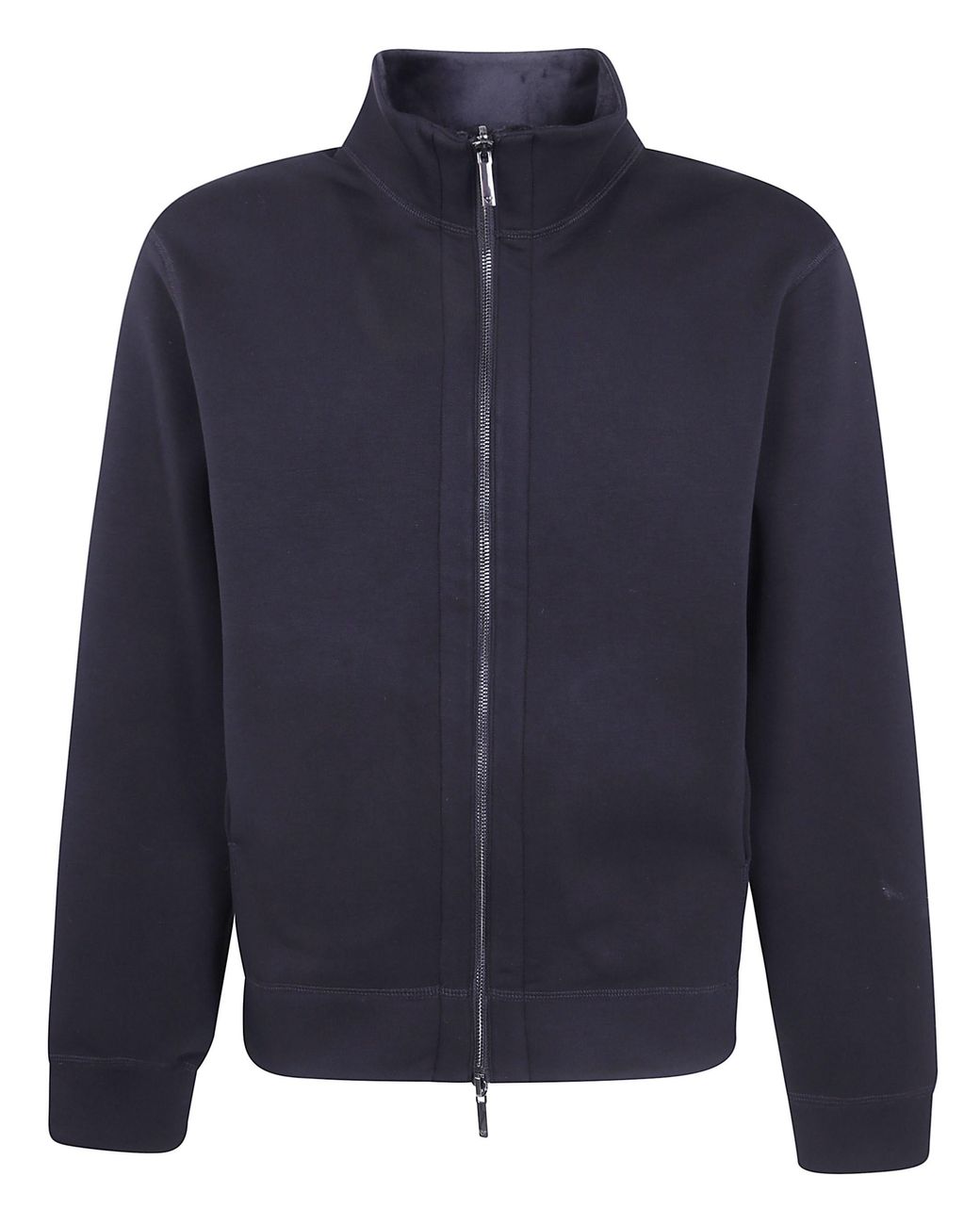 Emporio Armani Blue Full Zip Sweatshirt for men