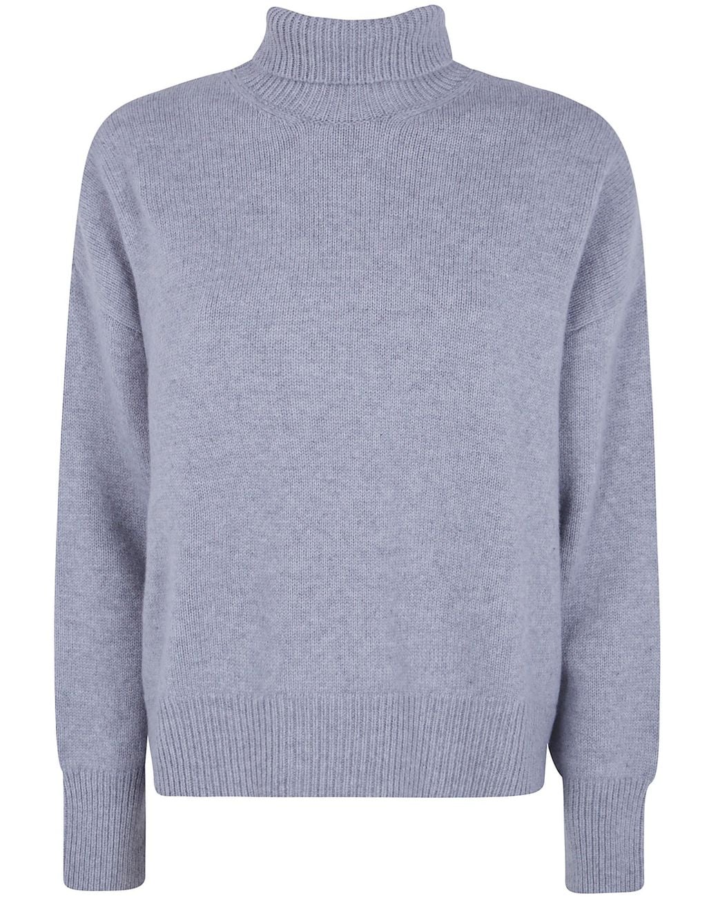 Mrz Blue Sweater Oversized "Turtleneck"