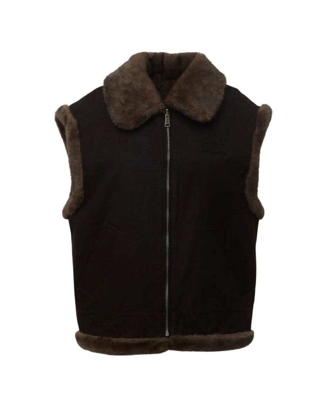 Mc2 Saint Barth Brown Carpi Scarf Shirt
