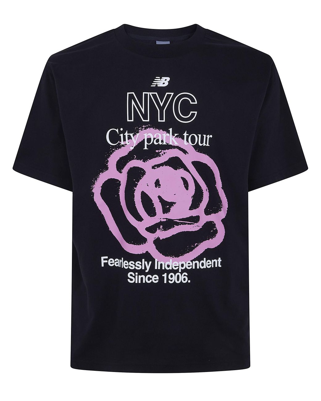 New Balance Black Nyc City Run T-Shirt