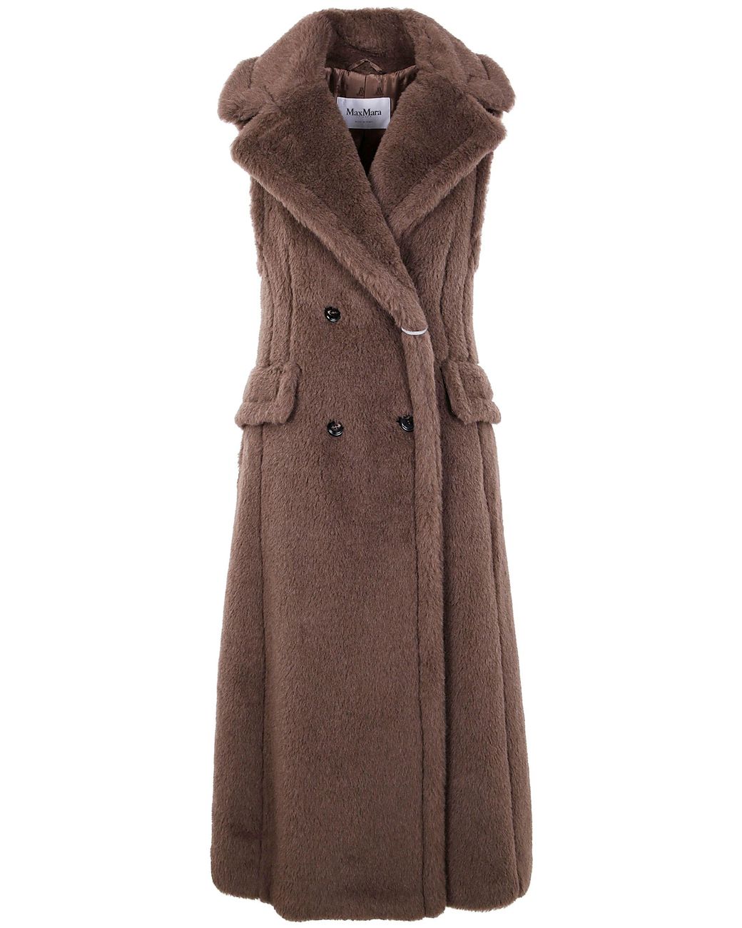 Max Mara Brown 'Boario1234' Long Waistcoat