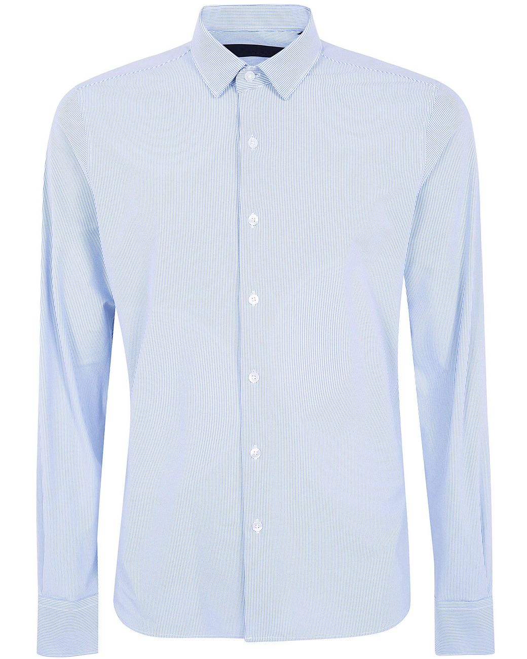 Rrd Blue "Oxford" Jacquard Stripe One Shirt for men