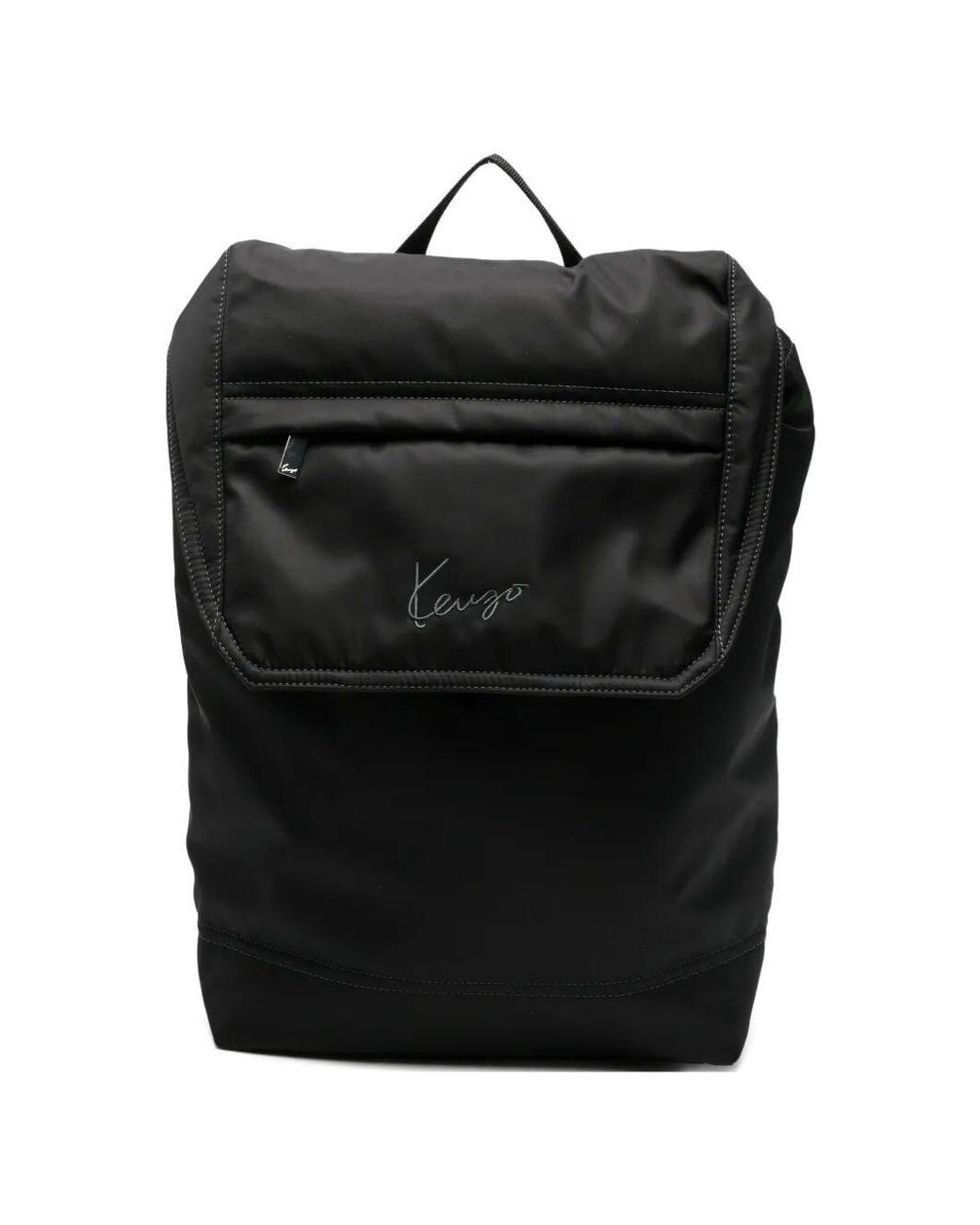 KENZO Black Designer Backpack for men