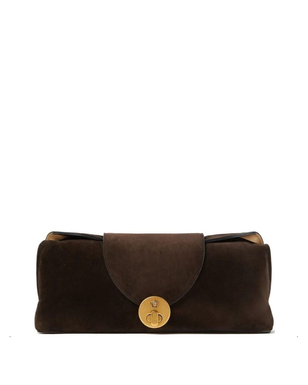 Versace Black Clutch Leather "Calf Leather"