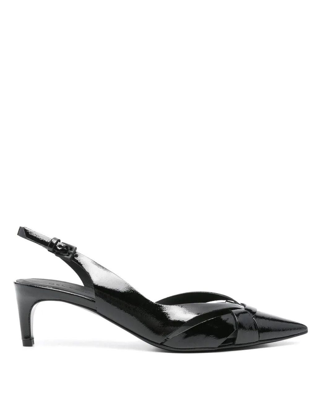 Roberto Del Carlo Black Paris Sling Back