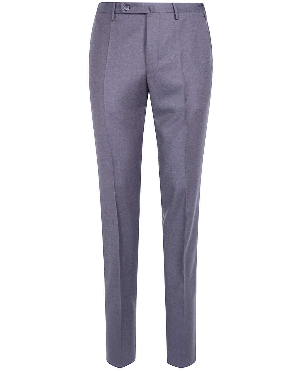 Incotex Blue Pants Regular Fit "Classic Regular Chino" for men