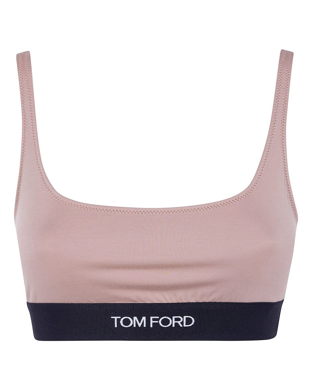 Tom Ford Gray Modal Bralet Top