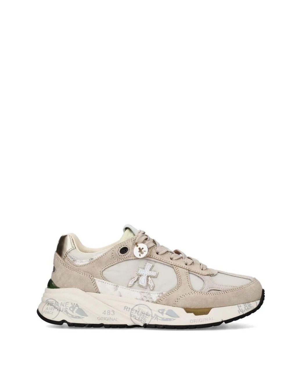 PREMIATA SNEAKERS White Sneakers Leather "Mased"