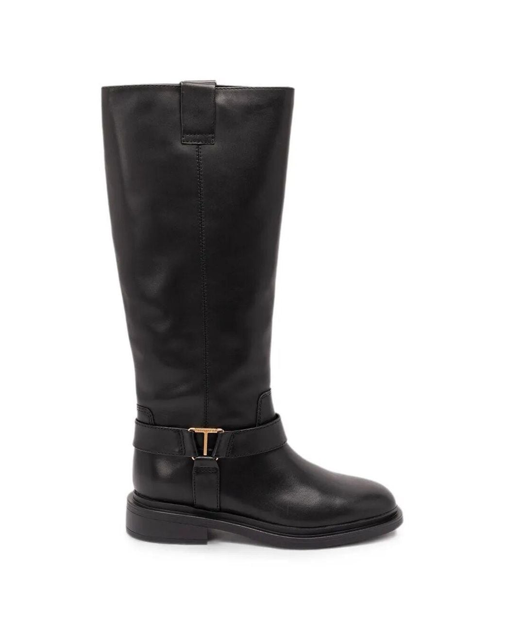 Twinset Black Boots Buckle "262Tcp024"