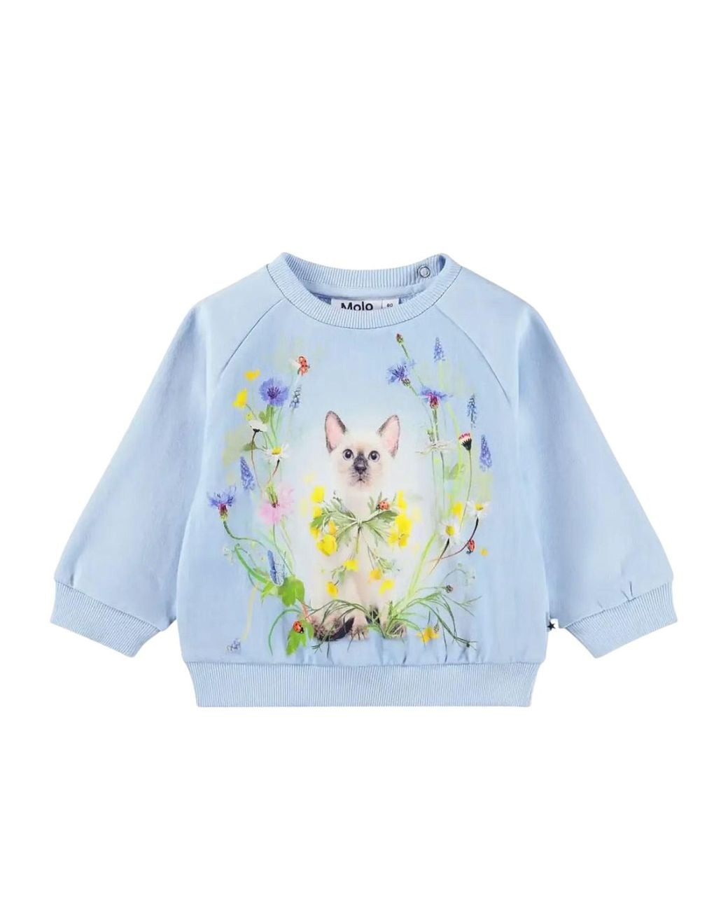 Molo Blue "Disc" Sweatshirt